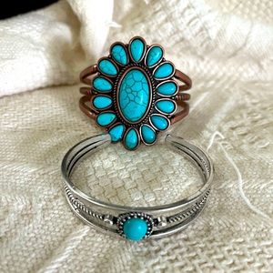 Turquoise Bracelets (not real)